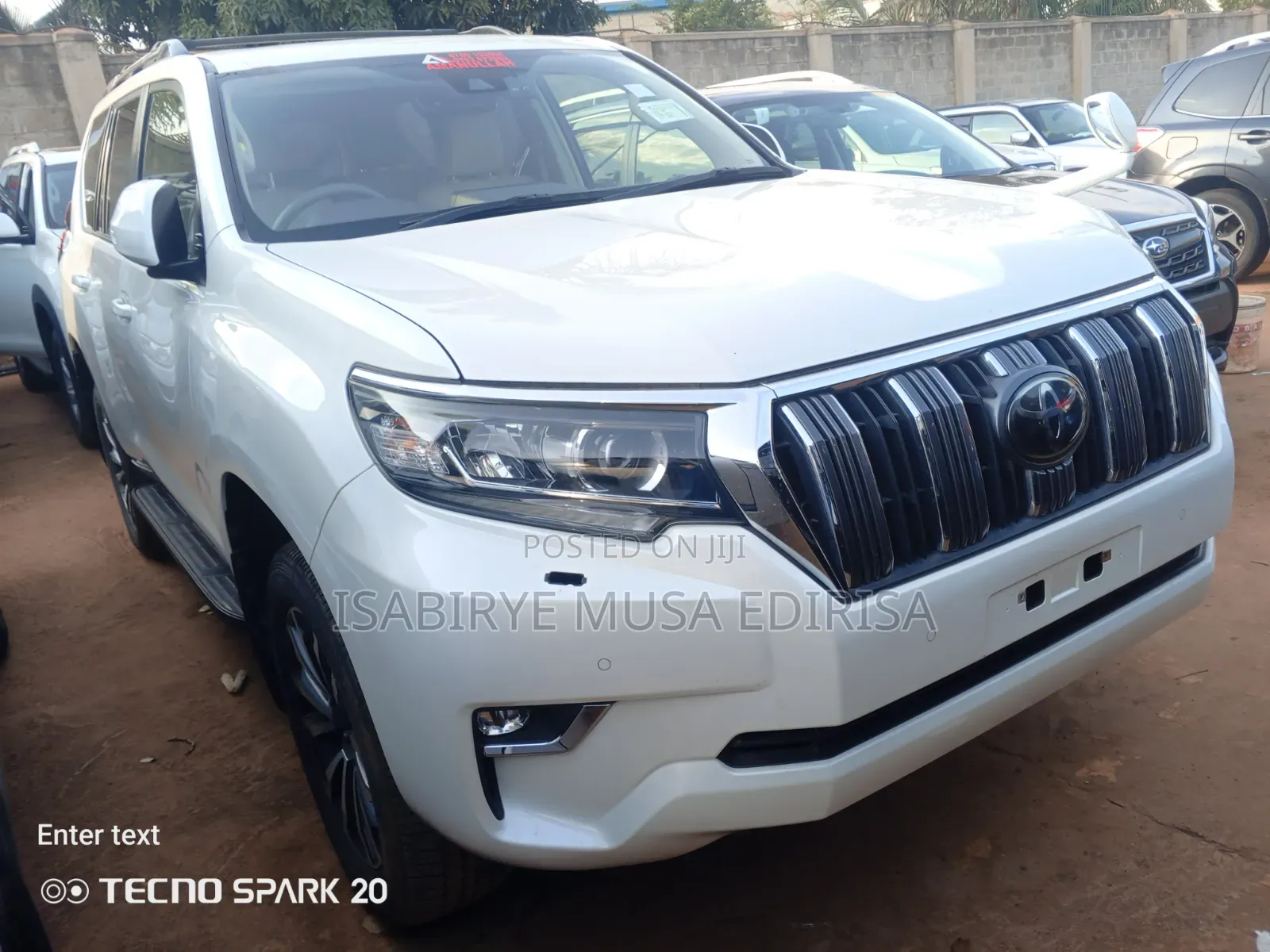 Toyota Land Cruiser Prado 2018 White