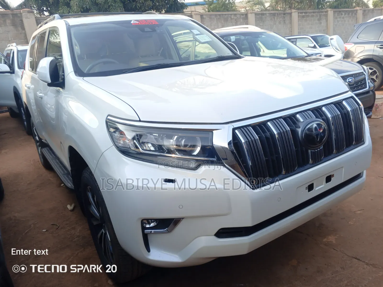 Toyota Land Cruiser Prado 2018 White
