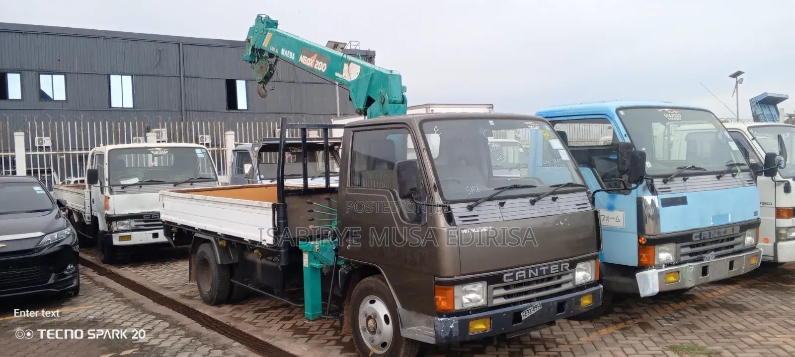 Canter Crane 4 D32 Engine