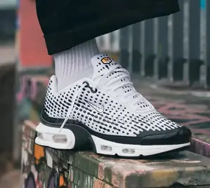 White and Black Colorways Nike Air Max Plus Vii in the Kylian Mbappe
