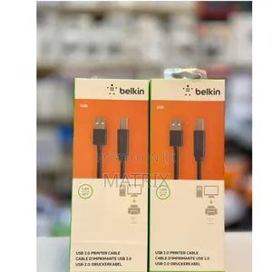 Belkin 1.8m Printer Cable A-male To B-male Cord Usb A To B Cable