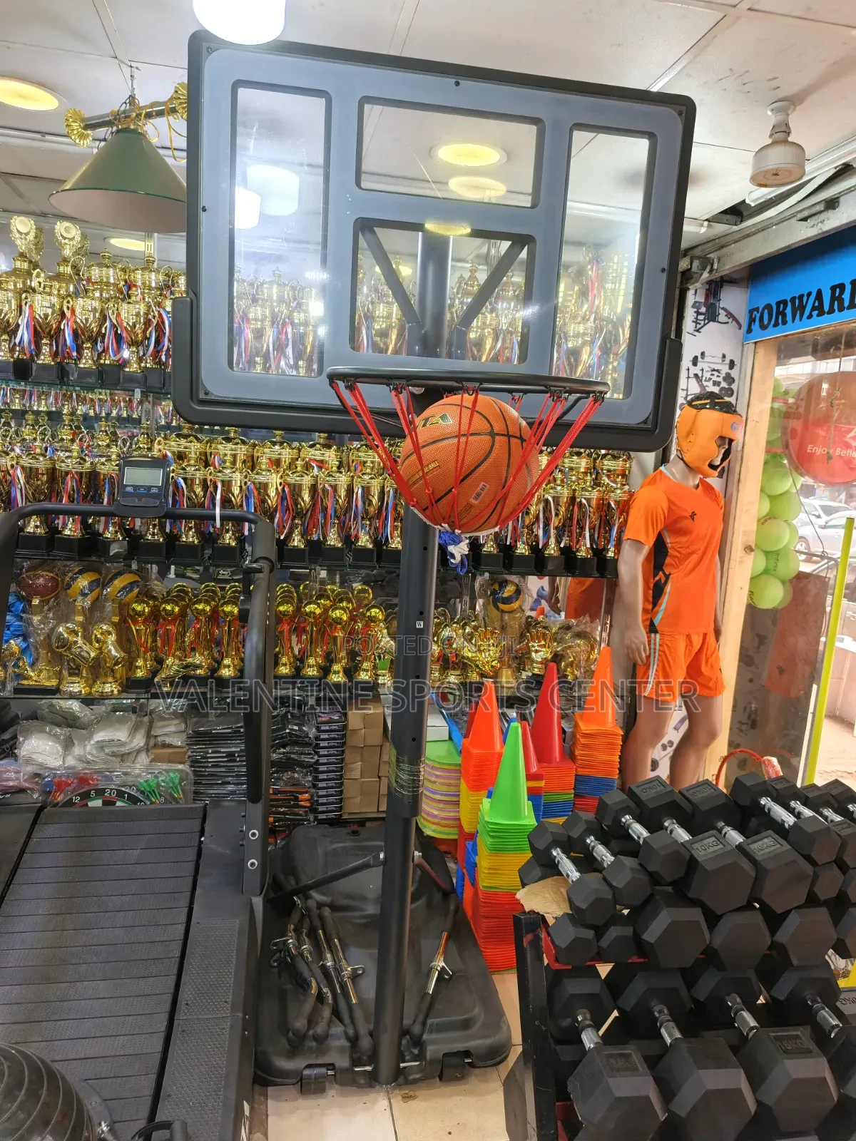 Basket Ring, Net, Ball Full Set Original Material
