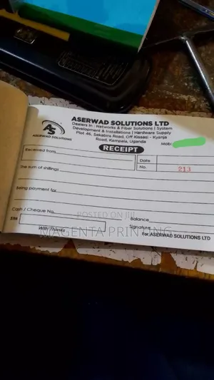 Small Cash Sale Or Reciept Books