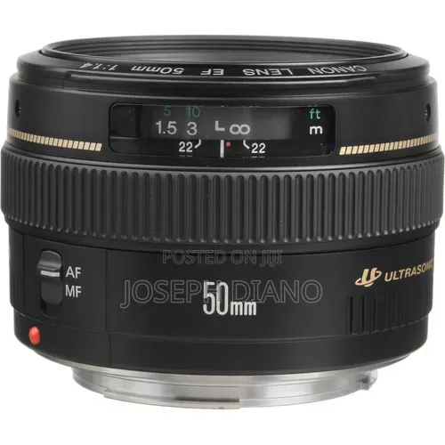 Canon Ef 50mm F/1.4 Usm Lens