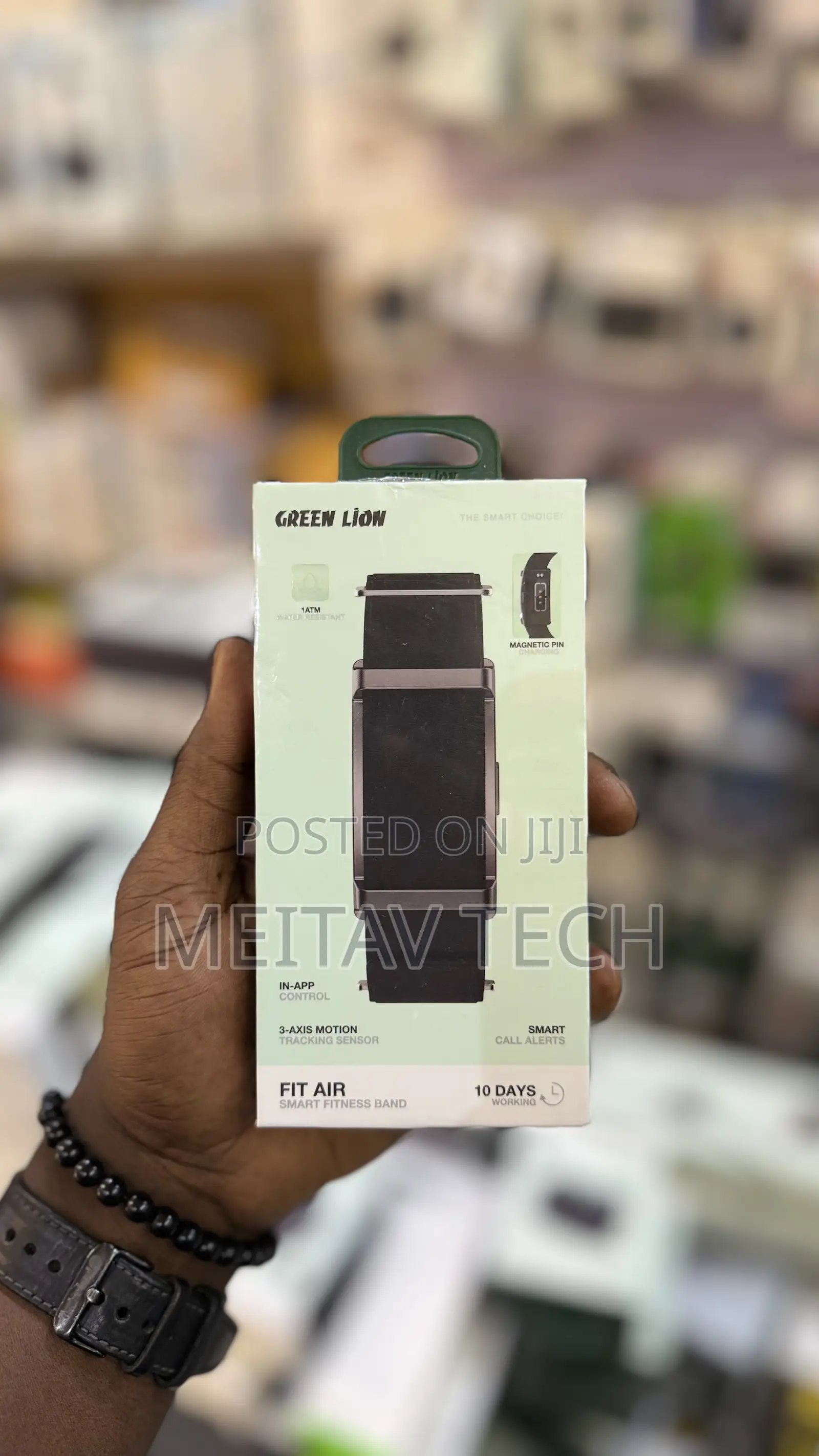 Fit Air Smart Fitness Band Green Lion