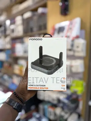 Porodo Home Outdoor Portable Wireless Router