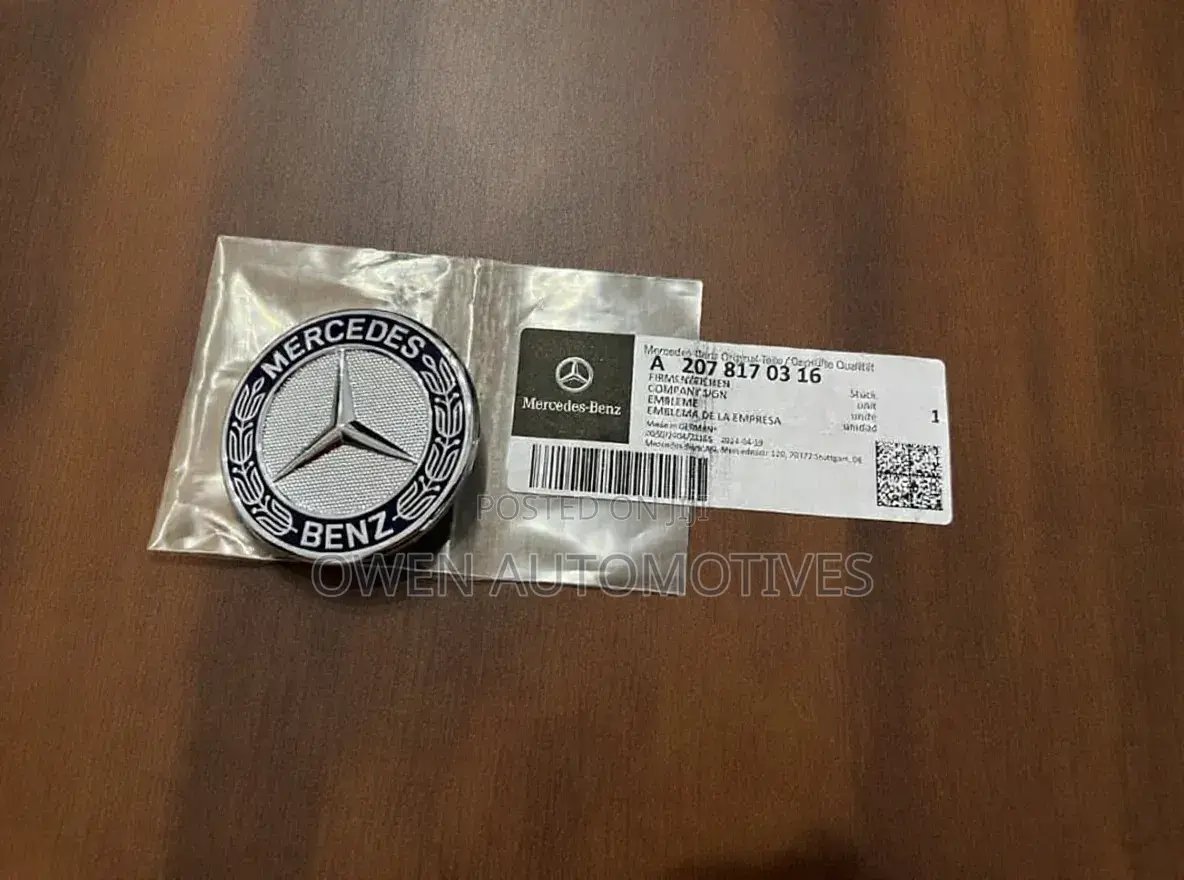 Mercedes-Benz Benz Hood/Bonnet Logos