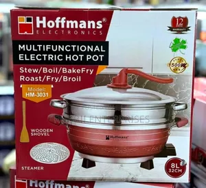 8 Litres Hoffmans Cooking Pot