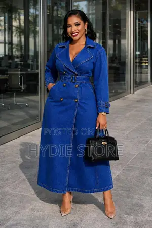 Belt Jean Dress