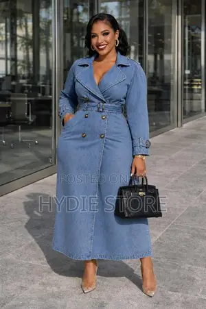 Belt Jean Dress
