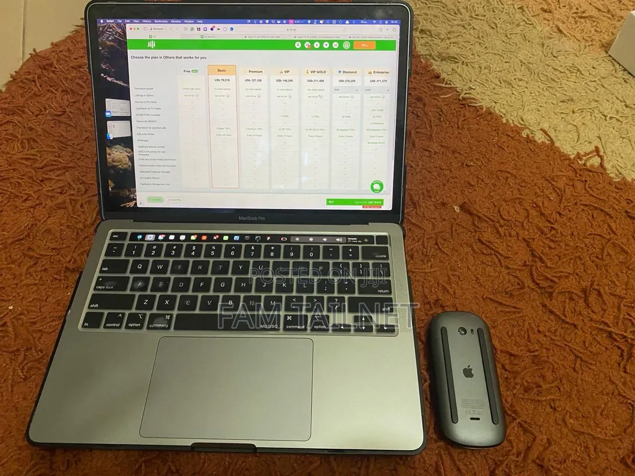 Laptop Apple MacBook Pro 8GB Apple M1 SSD 256GB