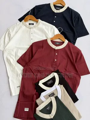 Quality Half Button Tshirts