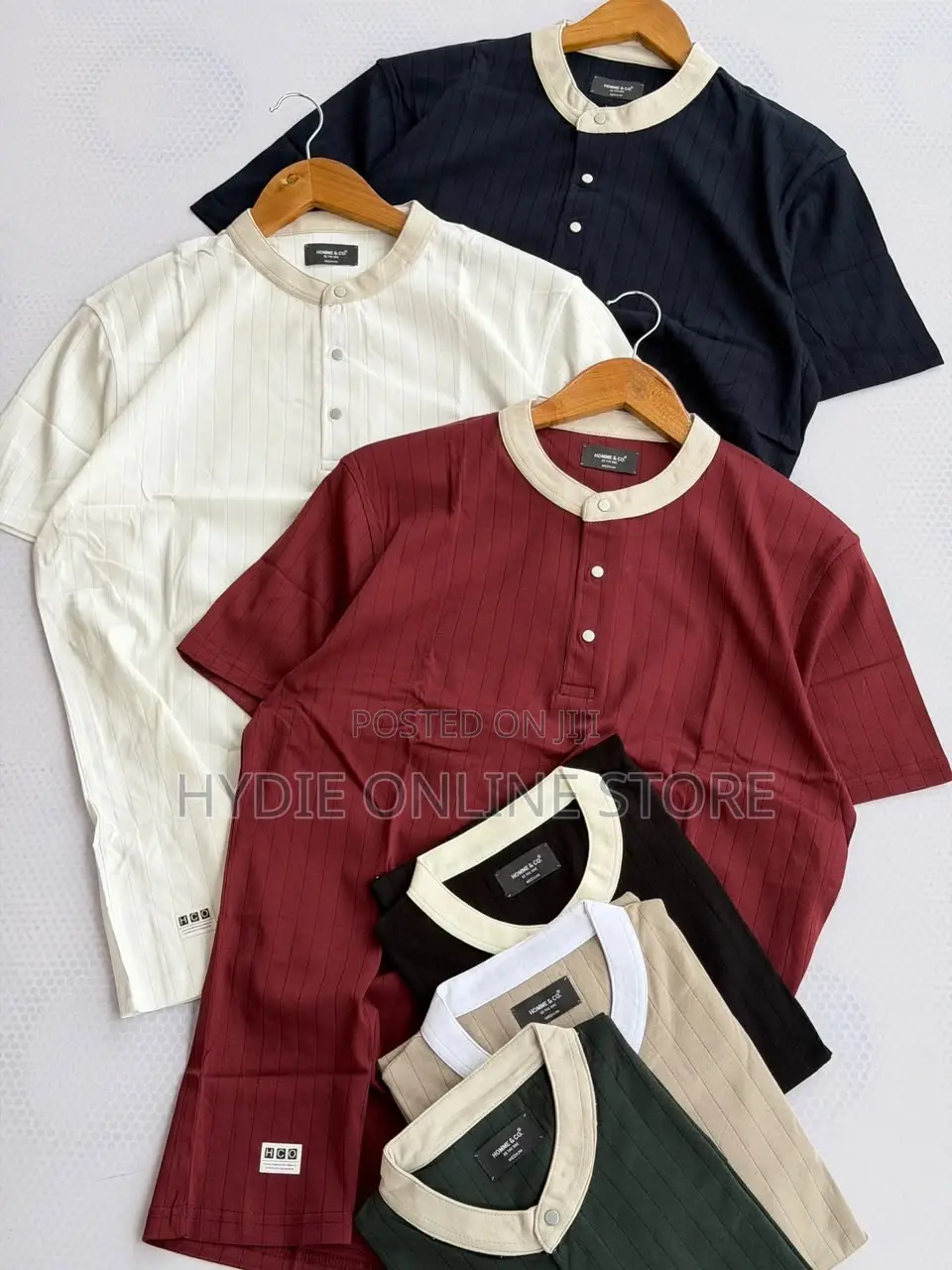Quality Half Button Tshirts