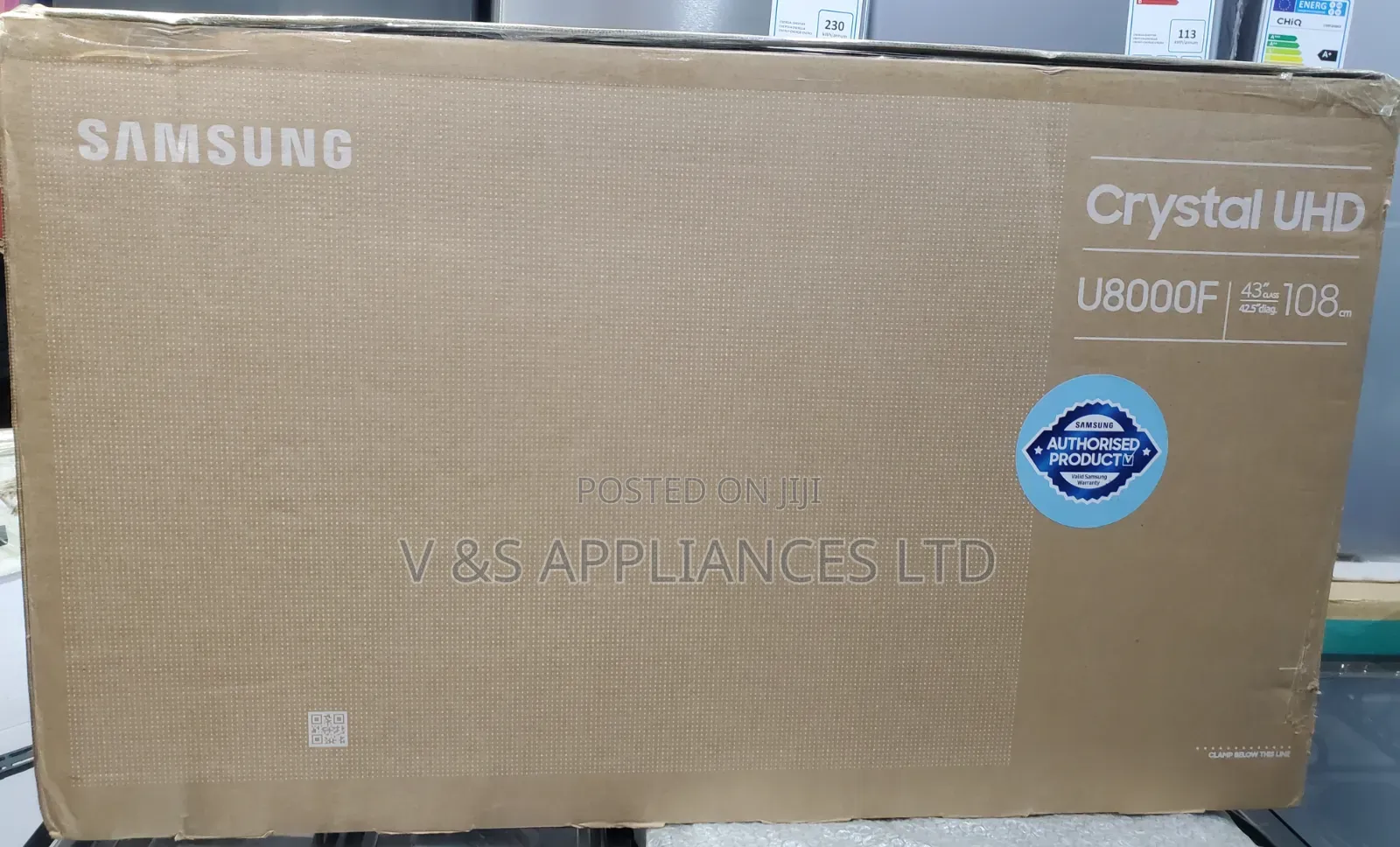 43 Samsung Crystal Uhd U8000f