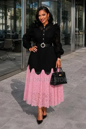 Classic Round Net Dress