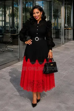 Classic Round Net Dress
