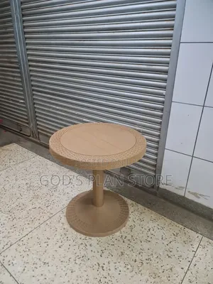 Star Rattan Plastic Round Table Plastic Table