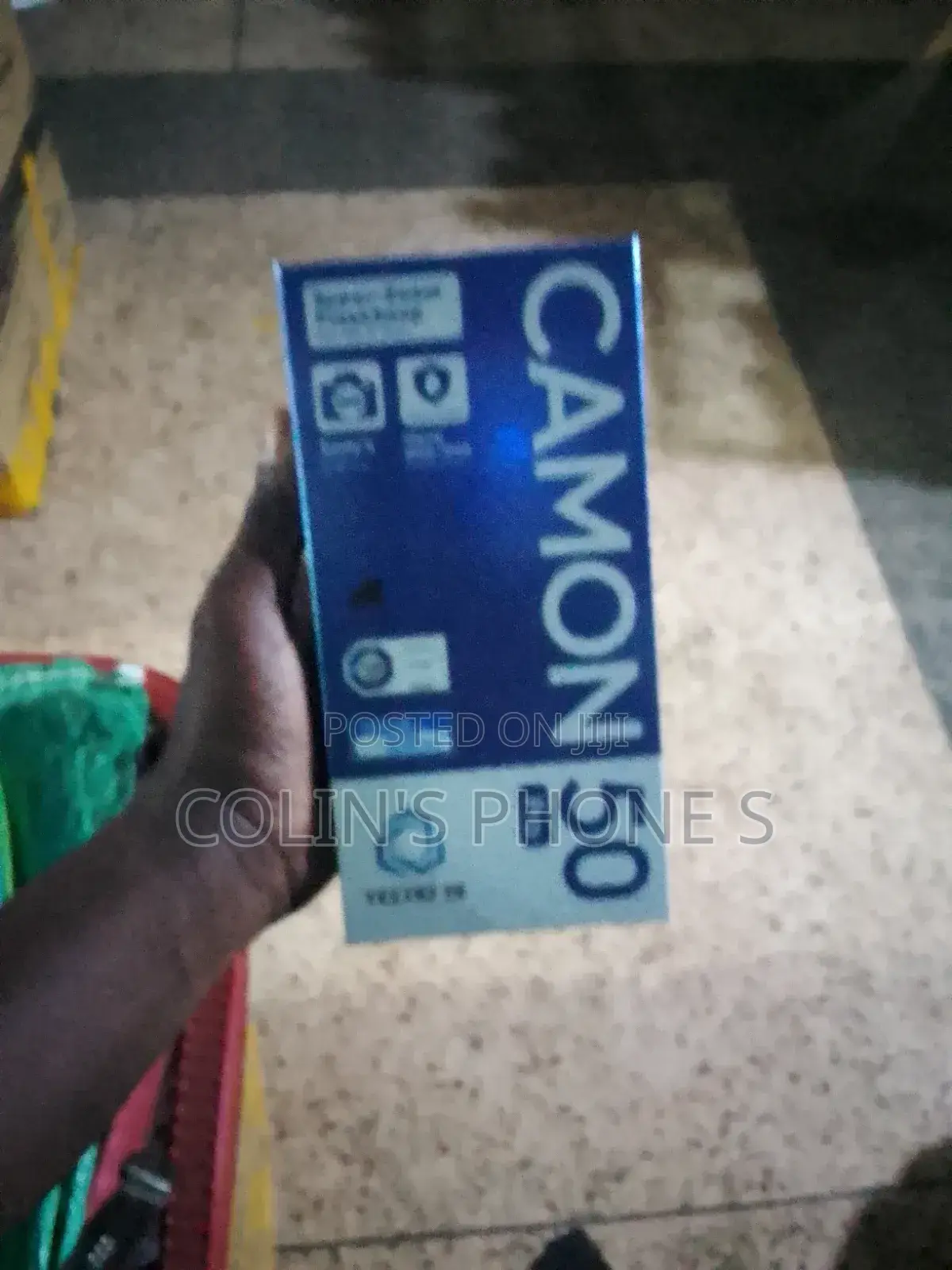 New Tecno Camon 50 Pro 256 GB Blue