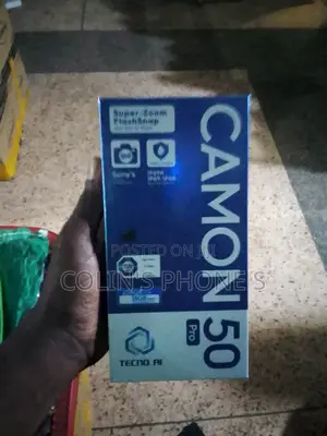 New Tecno Camon 50 Pro 256 GB Blue