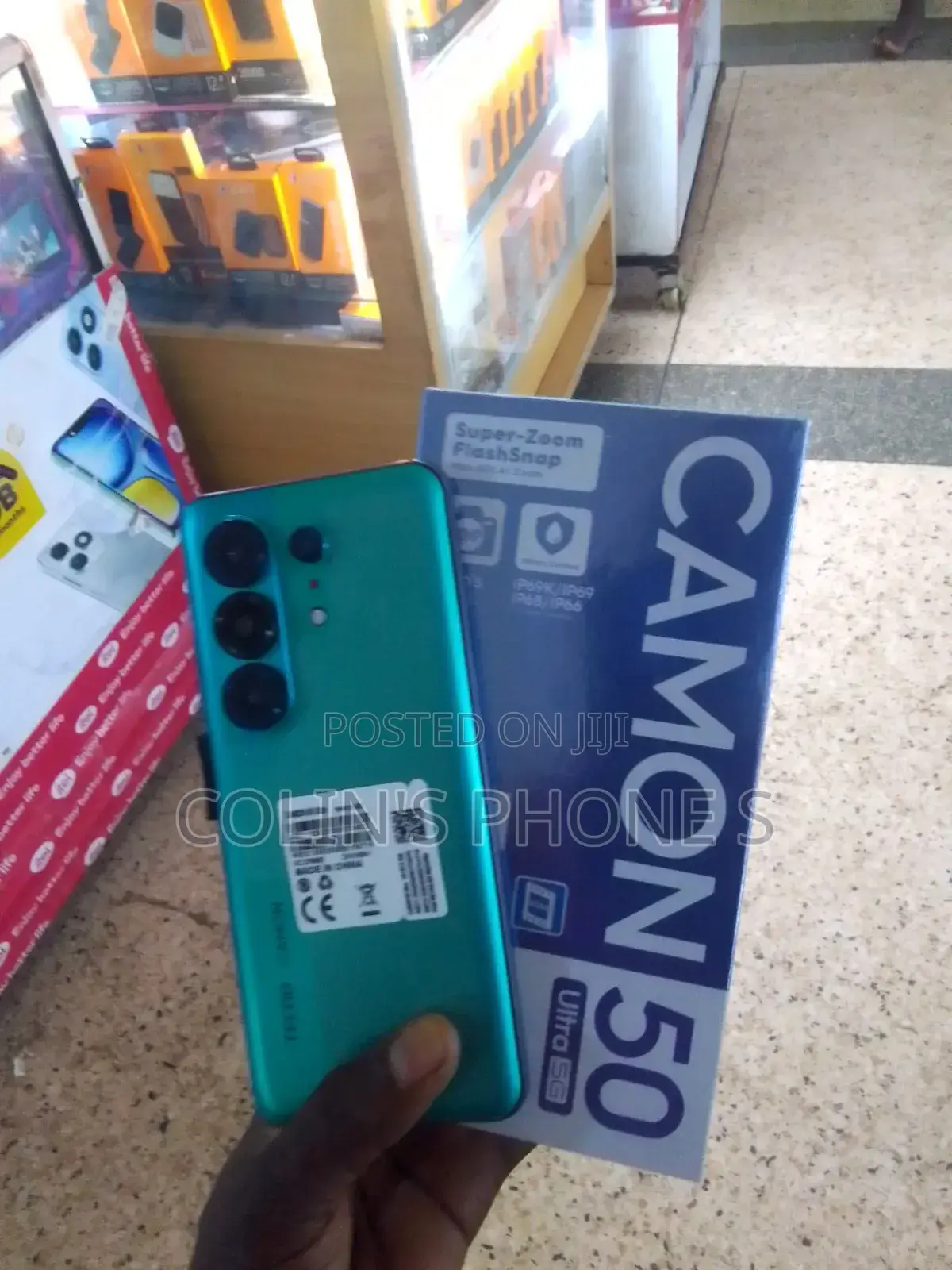 New Tecno Camon 50 Ultra 256 GB Green