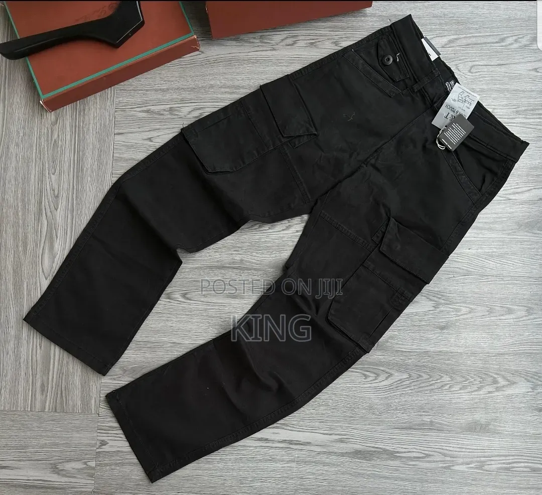 Cargo Pants by L T Feature Functional Side Pockets