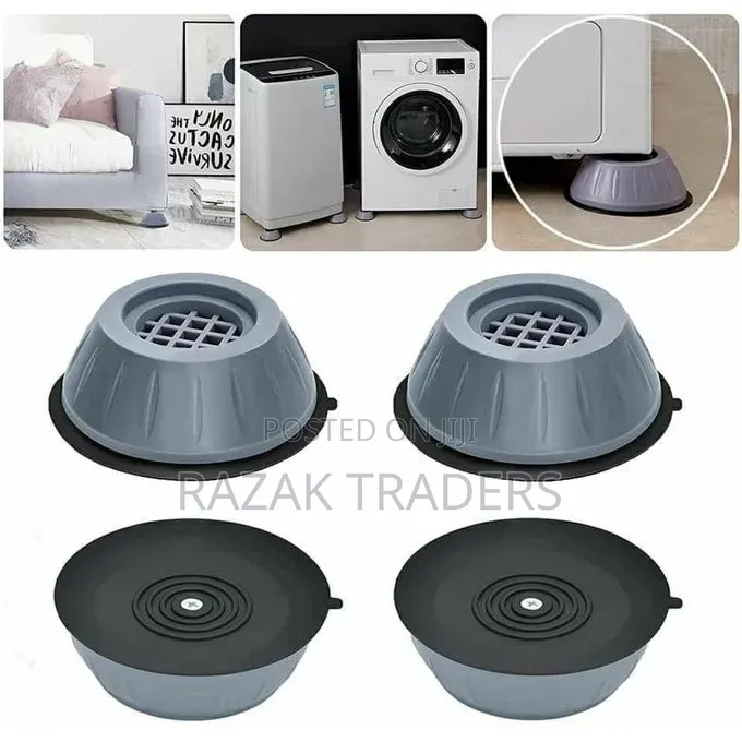 4 Pcs, Washer and Dryer Anti-Vibration Pads, Floor,Washing Machine