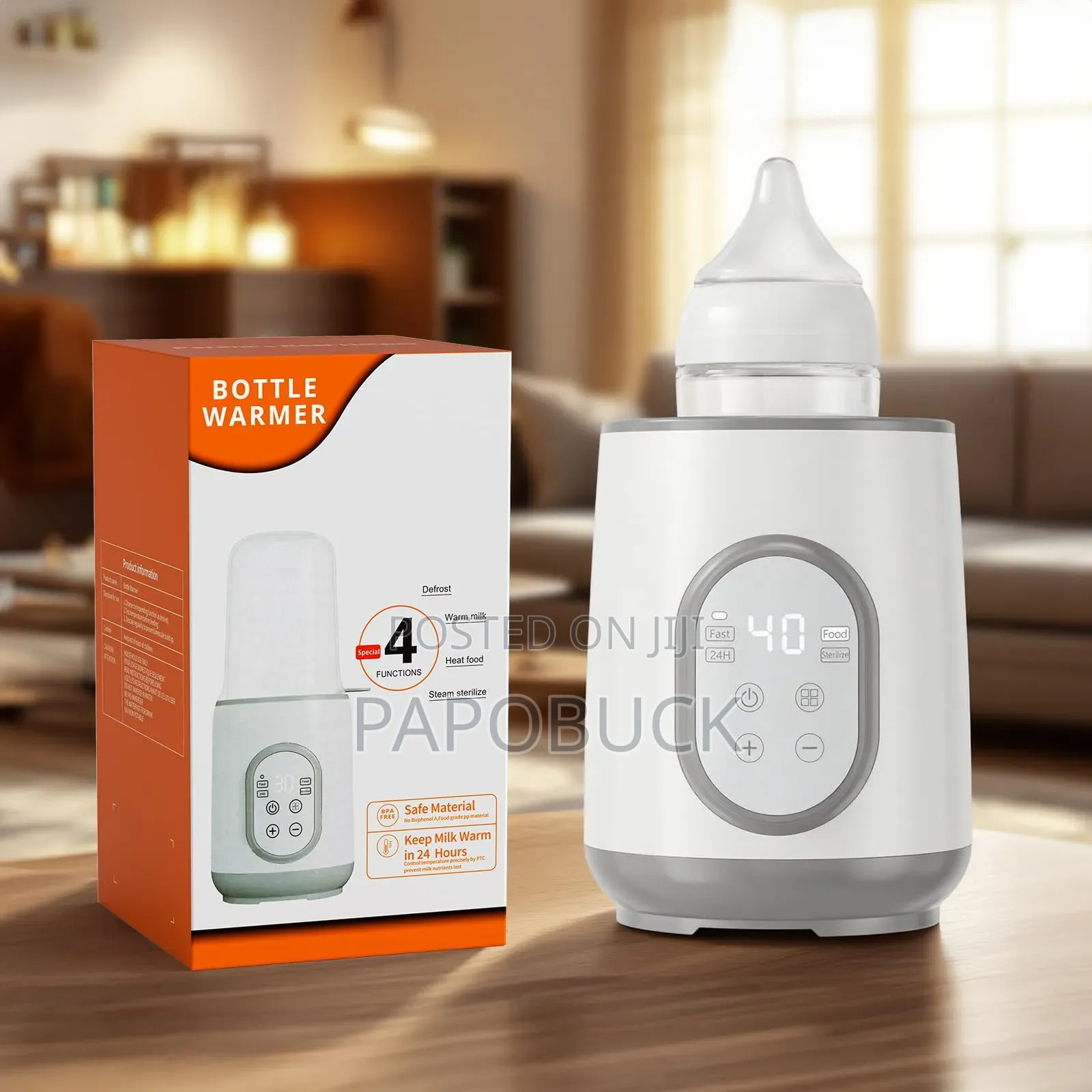8-in-1 Baby Bottle Warmer