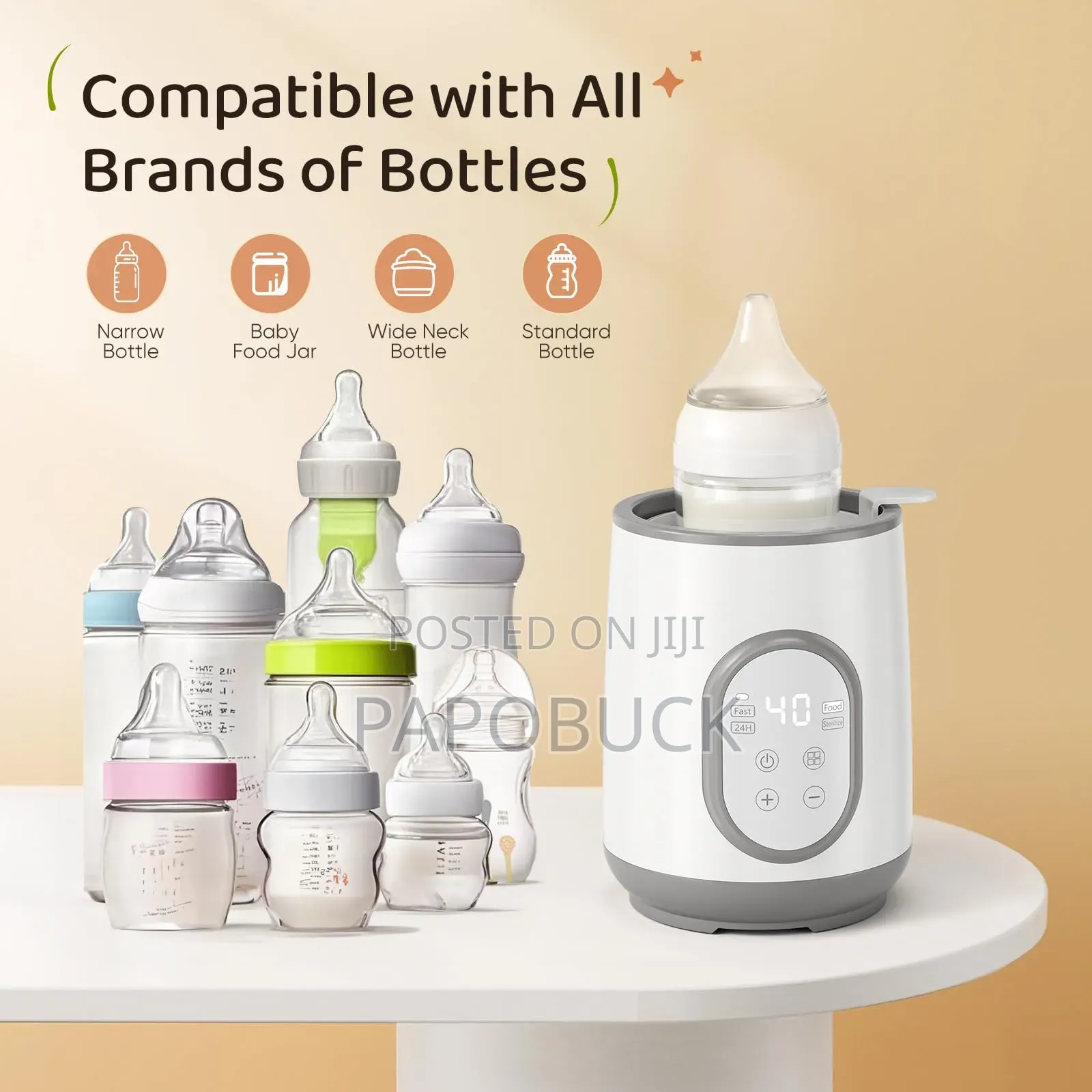 8-in-1 Baby Bottle Warmer