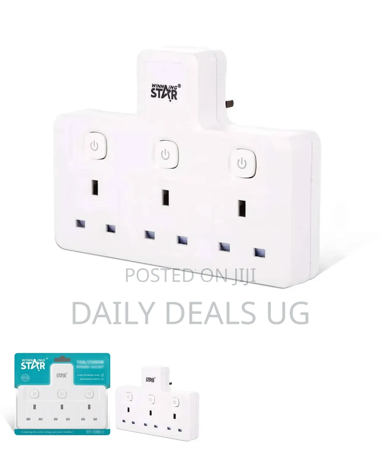 Winning Star Uk Plug Extension