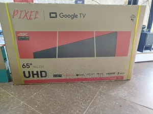 Brand New Pixel 65 Inches Frameless Smart With Inbuilt Decoder