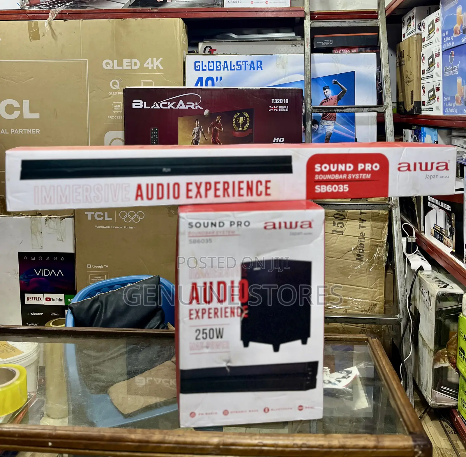250watts Aiwa Soundbar Wireless