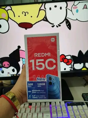 New Xiaomi Redmi 15C 4G 256 GB Black