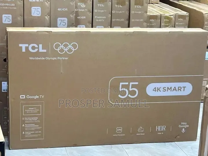 TCL Qled 55 Inches Frameless Digital Flat Tv
