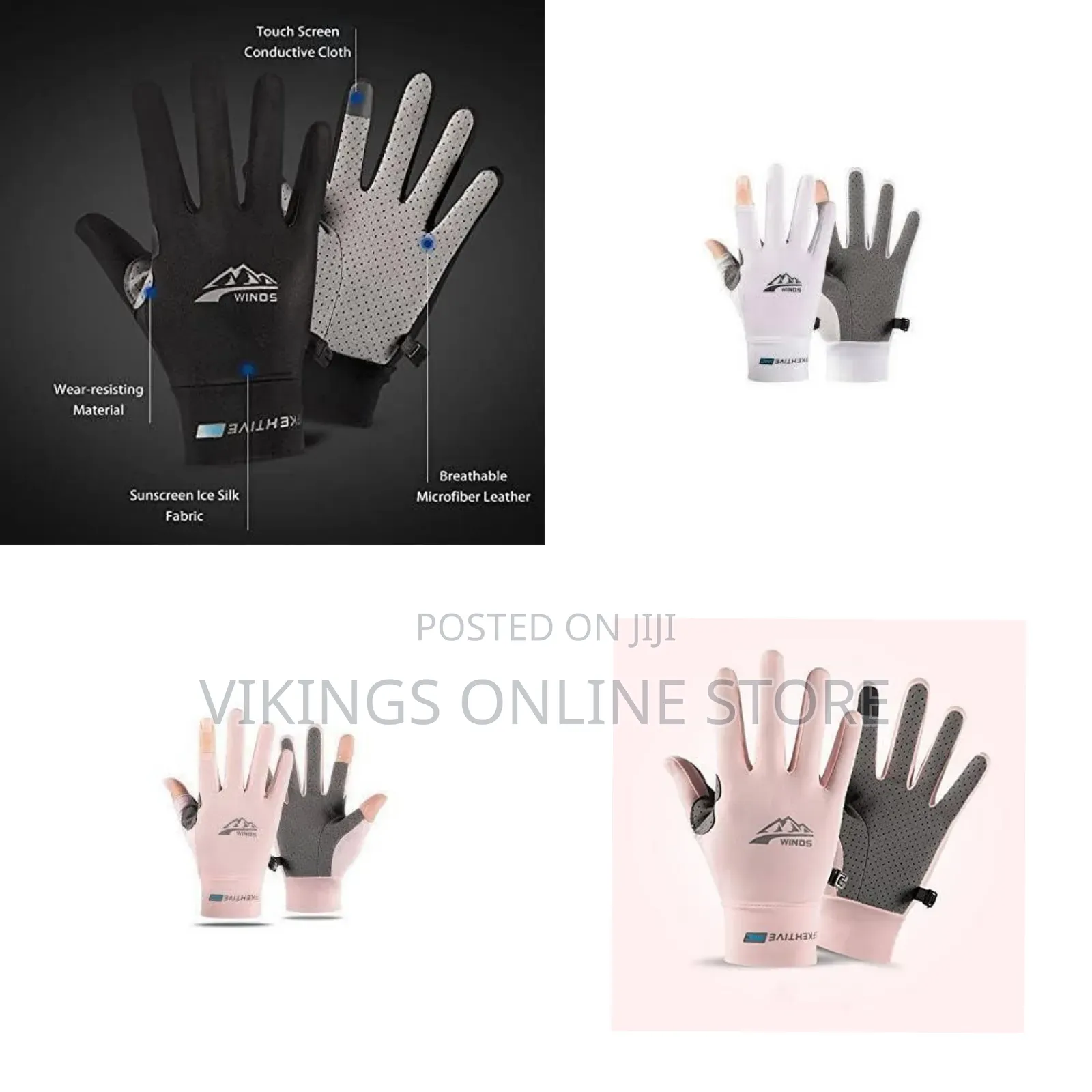 Extra Large Size Summer Breathable Bicycle Gloves for Men Cycling Anti