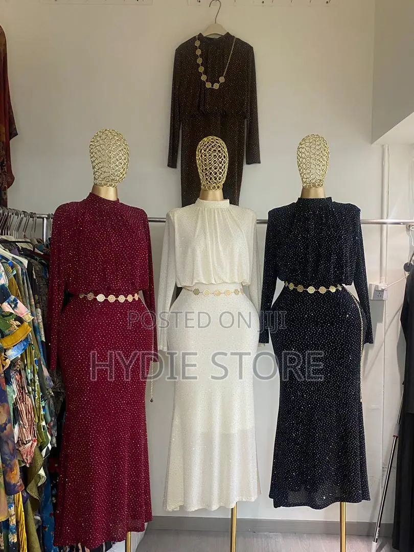 Classic Shiny Long Dress
