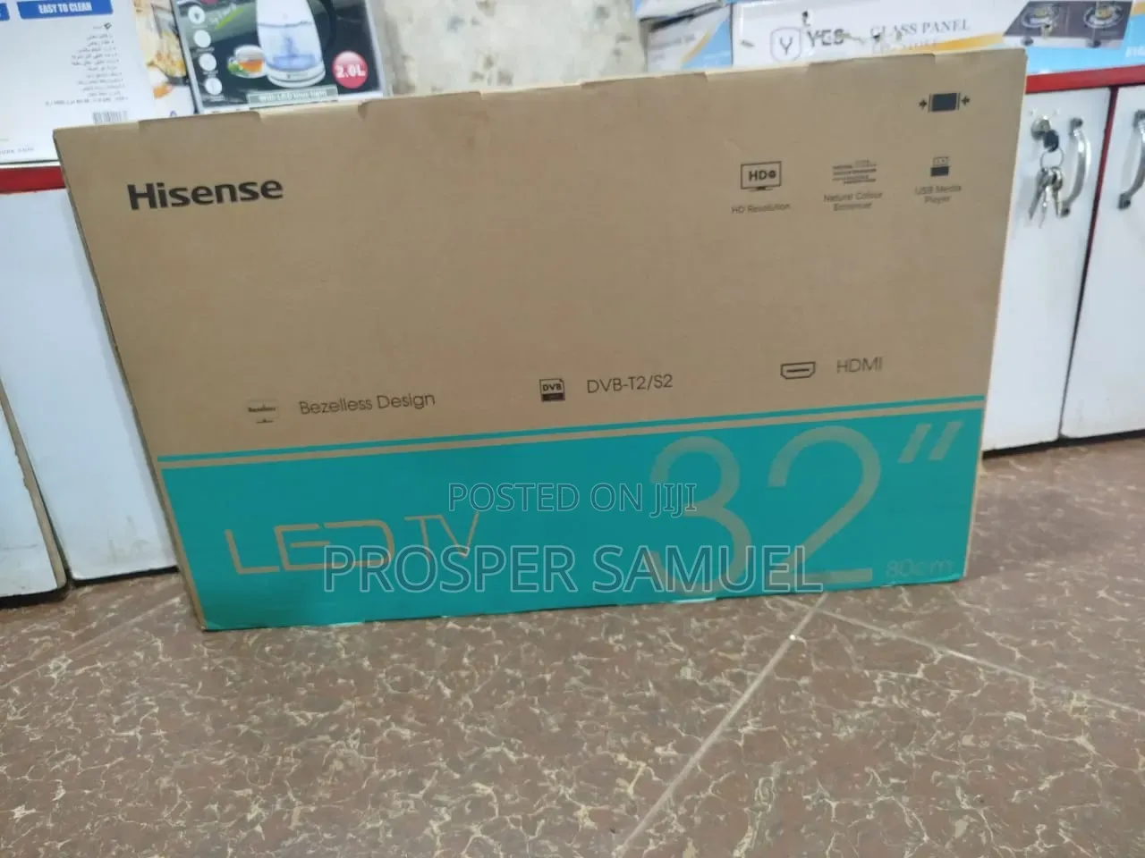 Brand New Hisense 32 Inches Frameless Digital Flat Tv