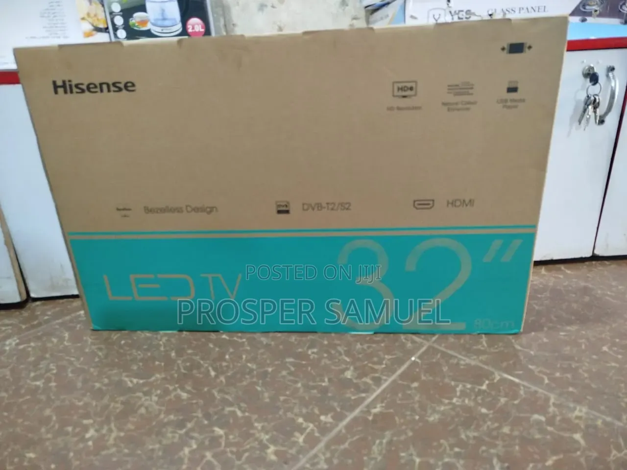 Brand New Hisense 32 Inches Frameless Digital Flat Tv