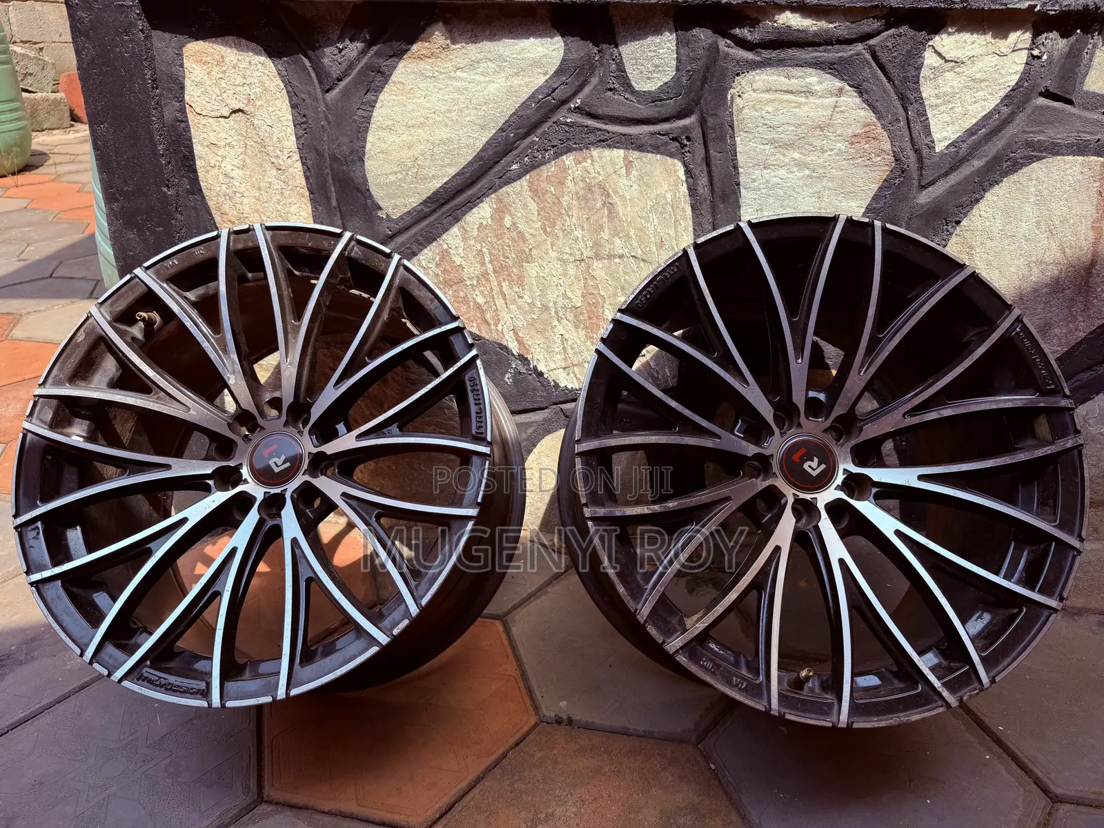 4 New Rims Offset Used for 1 Month
