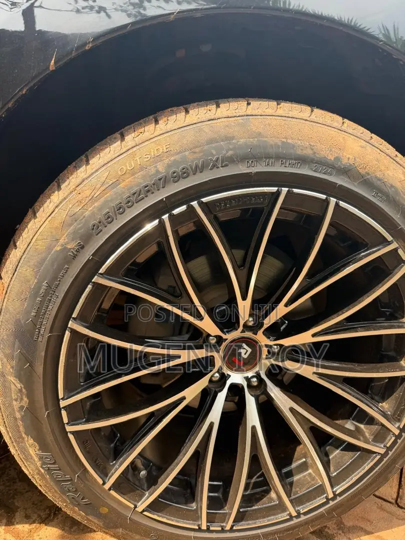 4 New Rims Offset Used for 1 Month