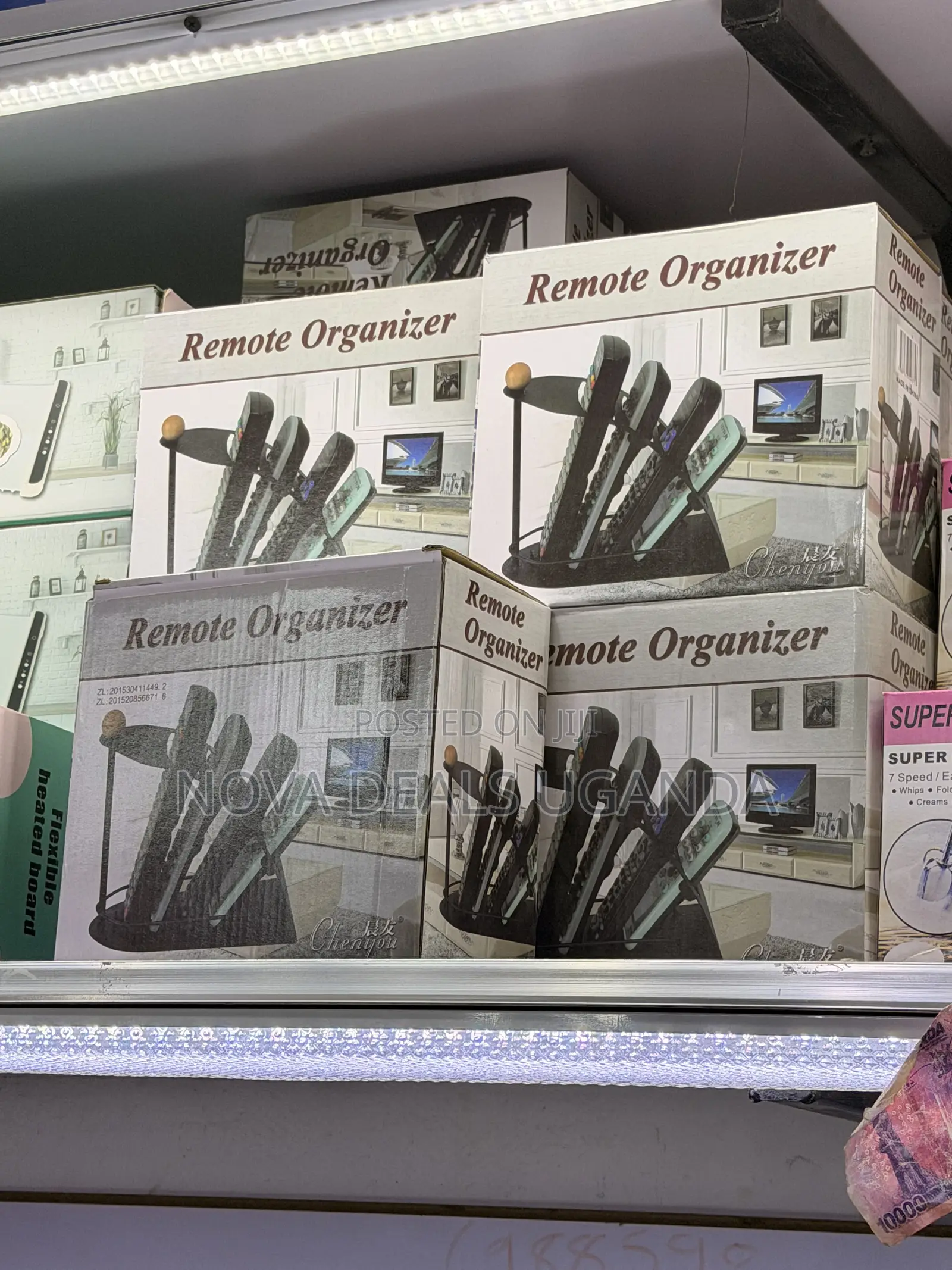 4 Remote Control Holder Organizer Caddy