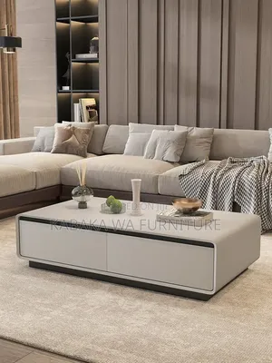 Costway Round/ Coffee Table With /Storage, Wooden/ Drumcenter Table
