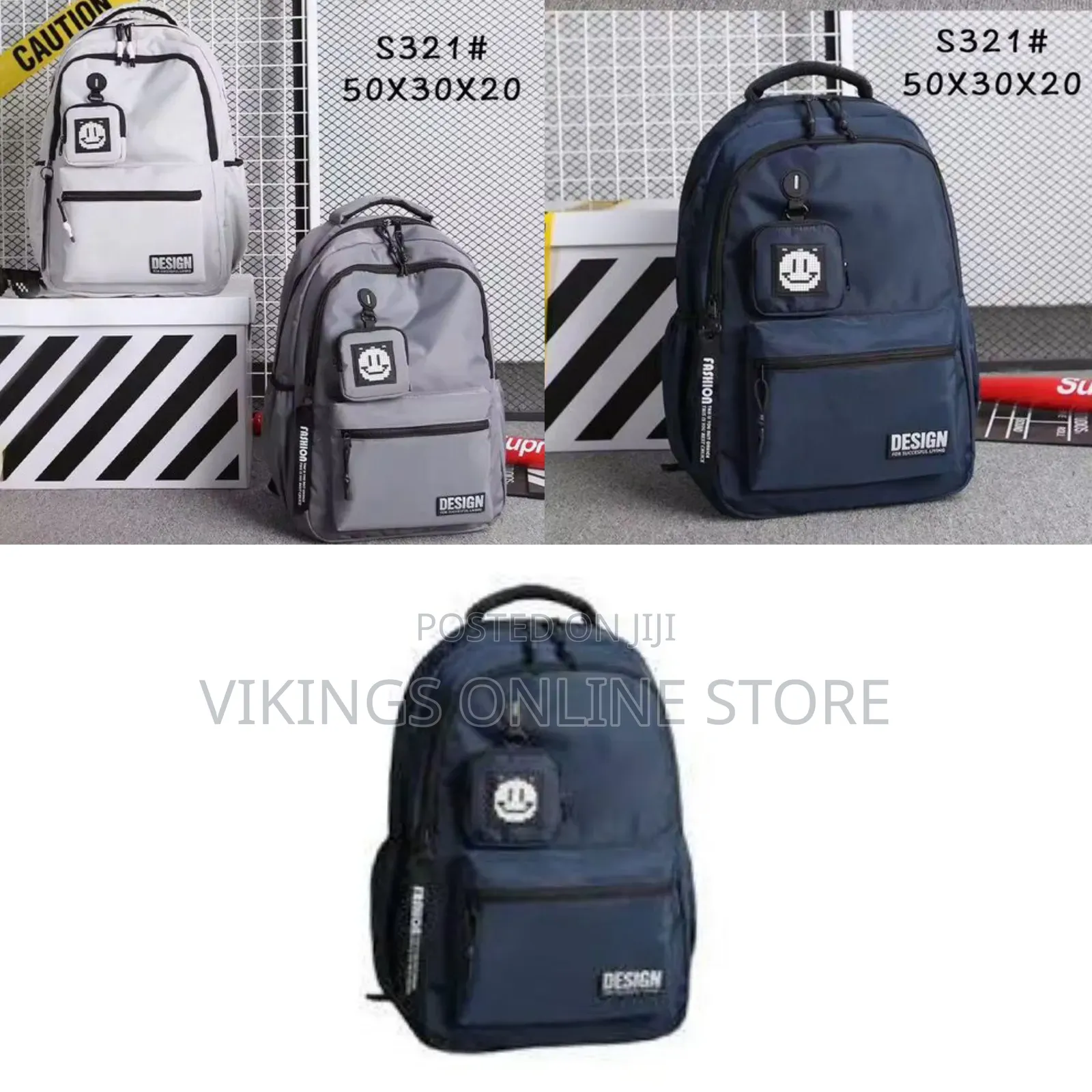 Unisex Nylon School Bag Waterproof Hiking Backpack Cool Sports