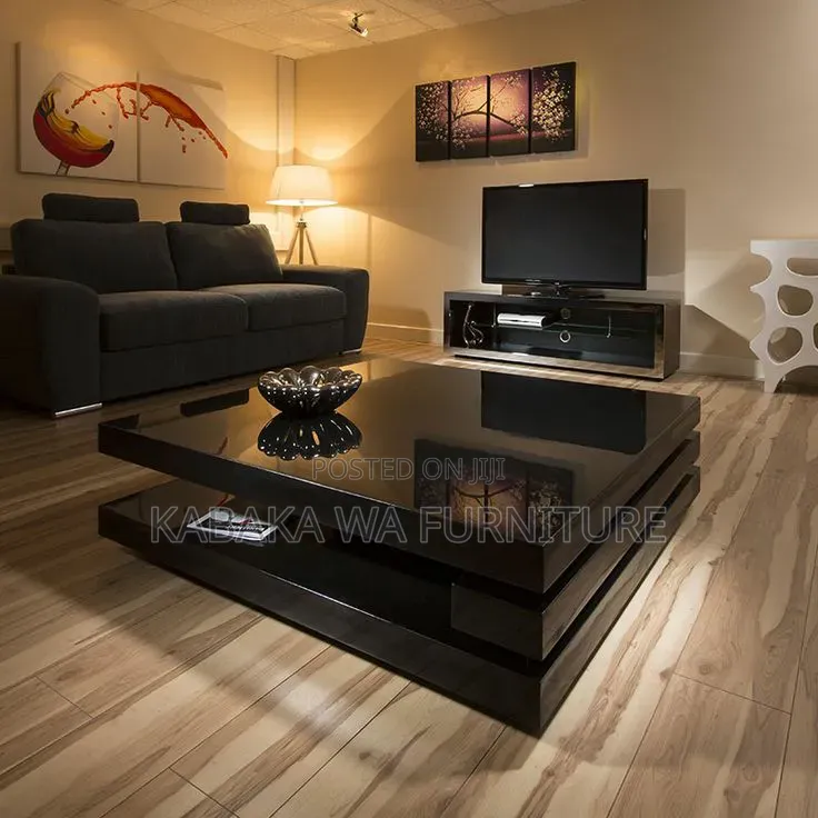Better Homes /Gardens Miller /Drum Coffee /Table, Blackcenter Table