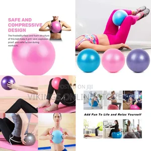 Anti-Slip Inflatable Rubber Exercise Fitness Training Ball for Pilates
