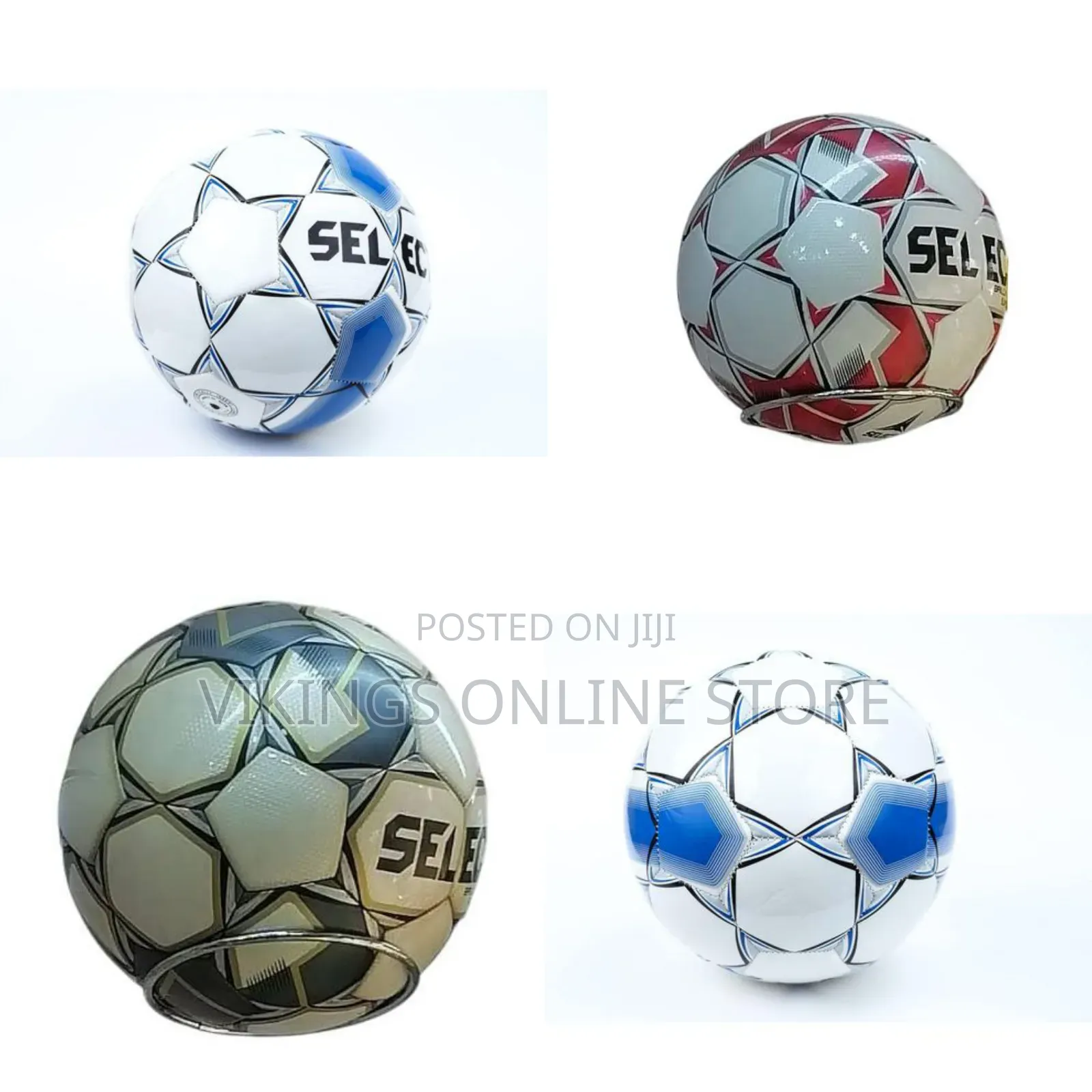 Football Select (C5),Soccer Ball,Made With High Grade Pvc, Size 5