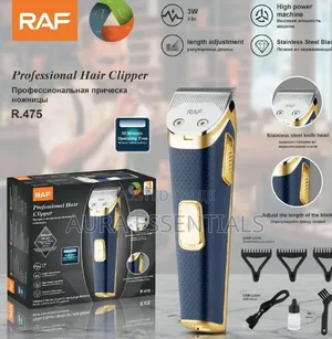 Raf R.475 Cordless Professional Hair Clipper