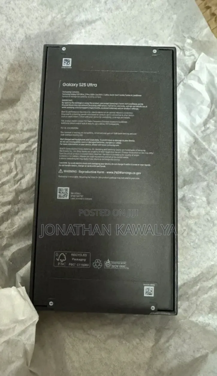 New Samsung Galaxy S25 Ultra 512 GB Black