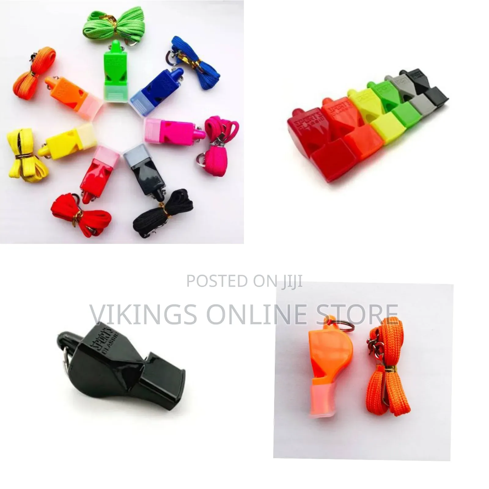 Fox 80 Non-Core Plastic Whistle for Children Outdoor Training Referee