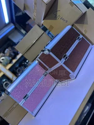 Makeup Kit ~ Cosmetic Box Are Now Available in Pink and Brown
