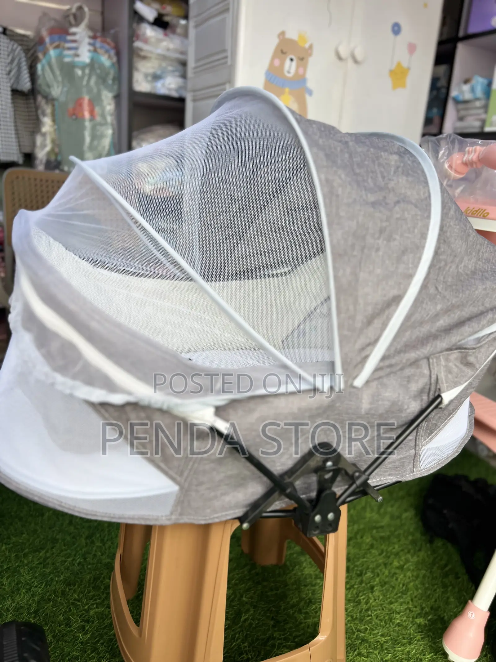 Portable Baby Travel Bed With Mosquito Net – Infant Explorer Haven